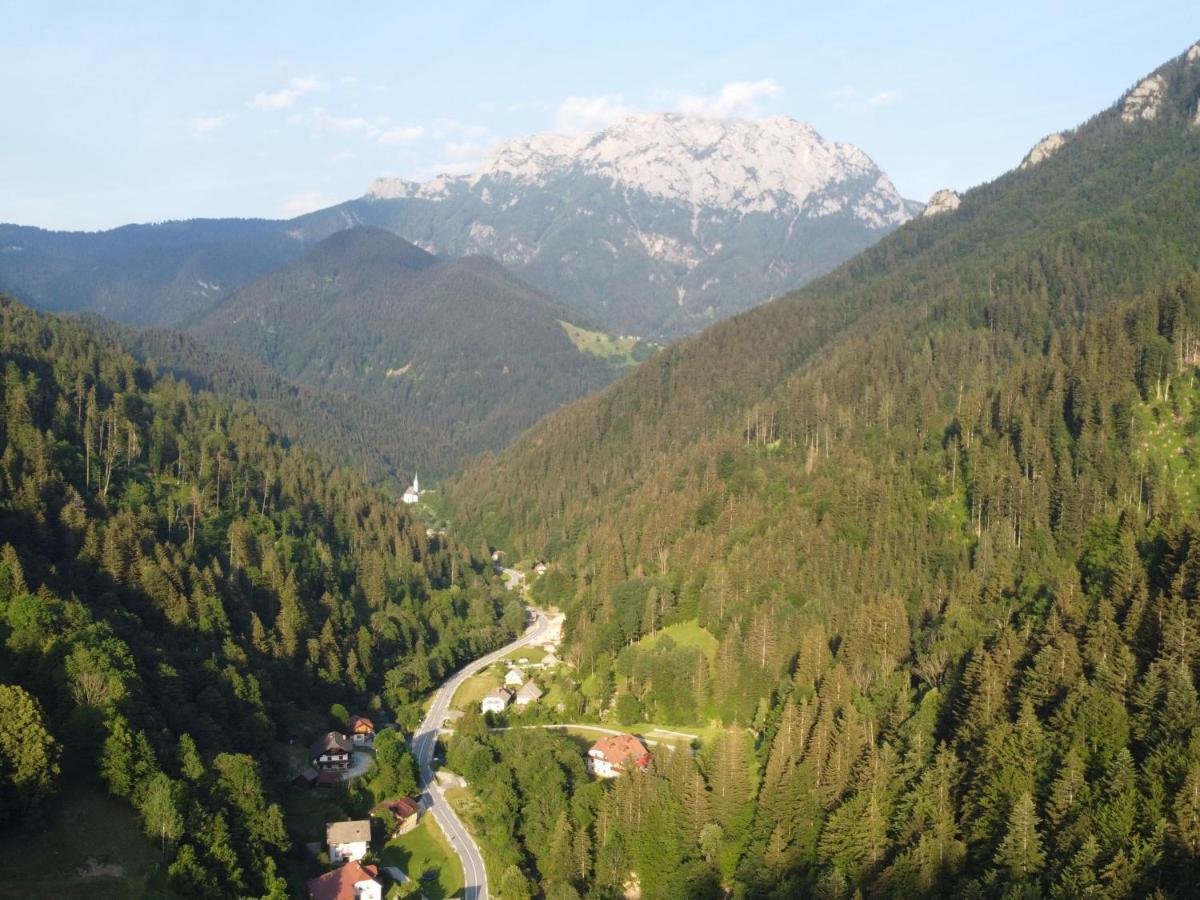 Na Logu - Farm Stay Ambroz Gregorc Solčava Kültér fotó
